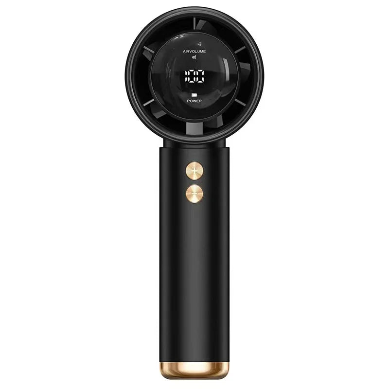 10000Mah High Speed Portable Turbo Fan Cooler Fan 100-Speed Adjustment High-Speed Fan Handheld Fan Mini Fan Adjustment Portable