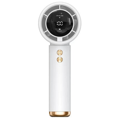 10000Mah High Speed Portable Turbo Fan Cooler Fan 100-Speed Adjustment High-Speed Fan Handheld Fan Mini Fan Adjustment Portable