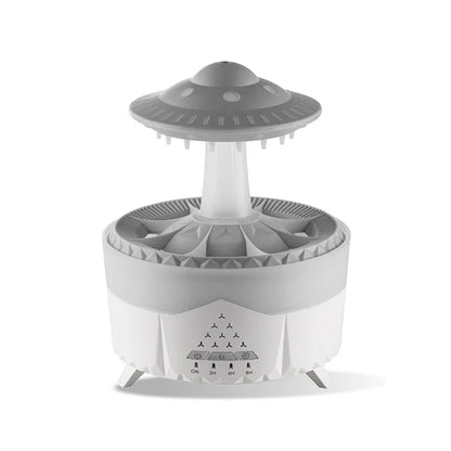 350Ml Aroma Air Humidifier Mini Usb Remote Control Raindrop Colorful Light Aromatherapy Room Rain Cloud Aroma Oil Diffuser